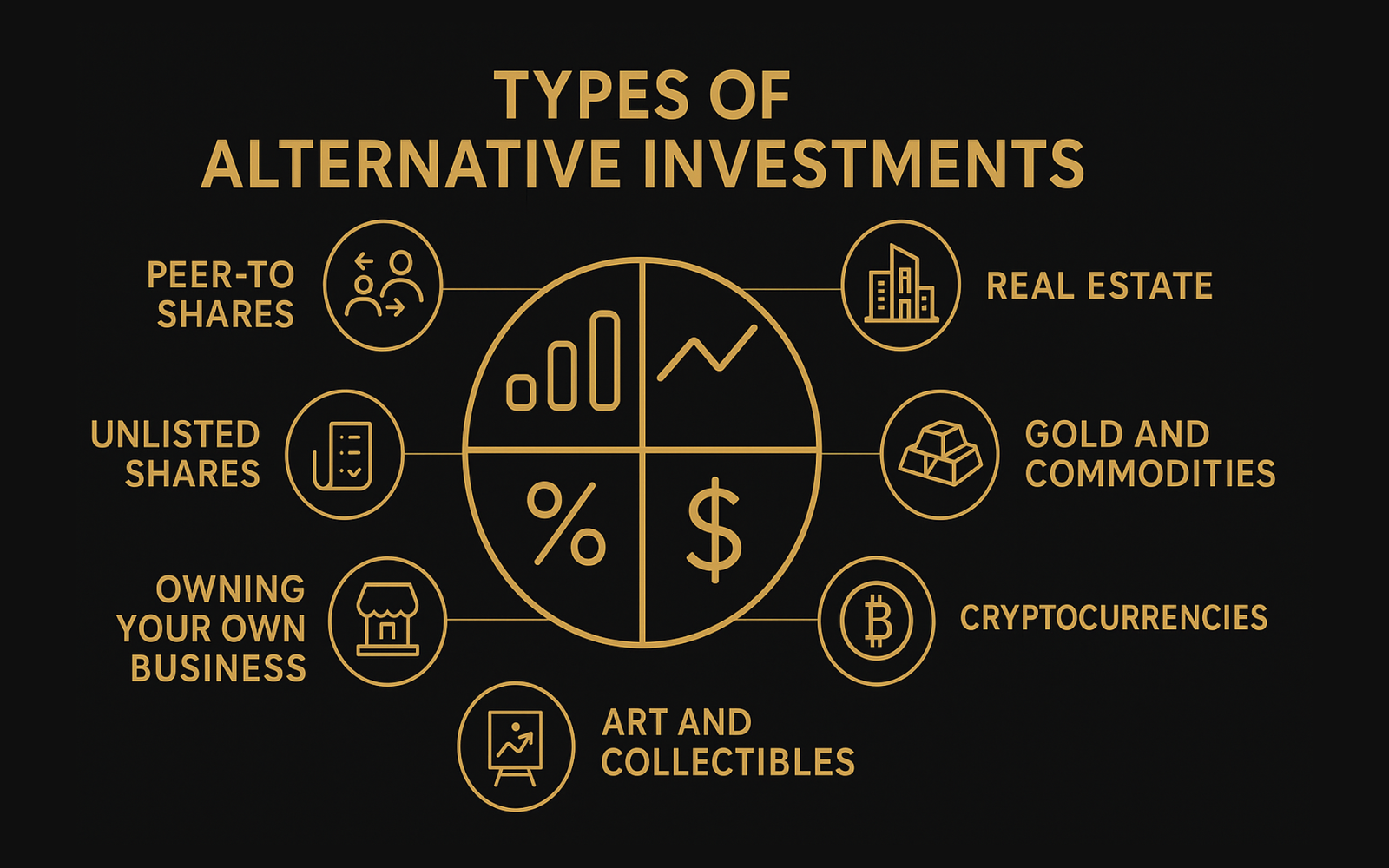 types of alternative investments gold